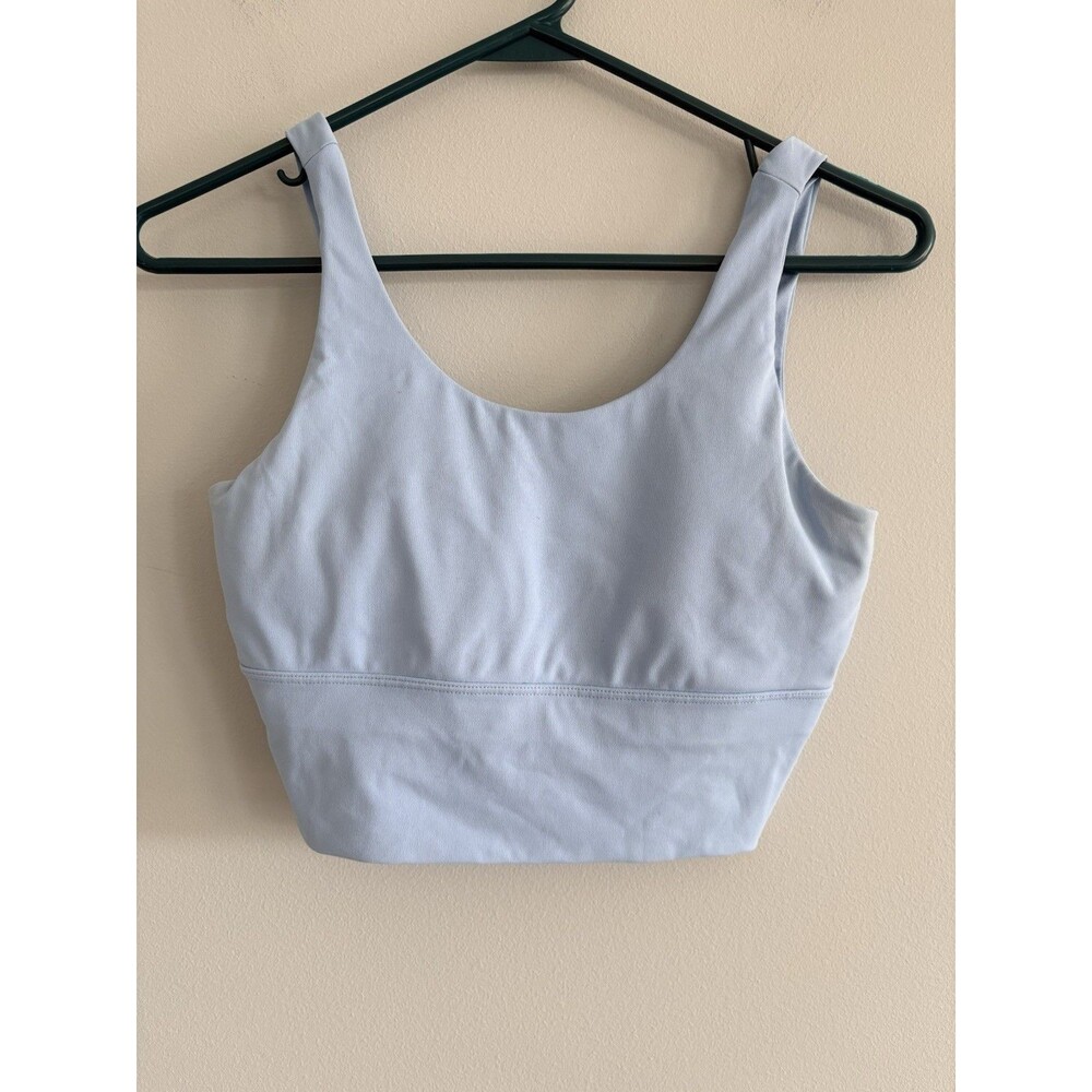 Gottex Sports Bra Womens Small Blue Removable Padding Gym Workout Running